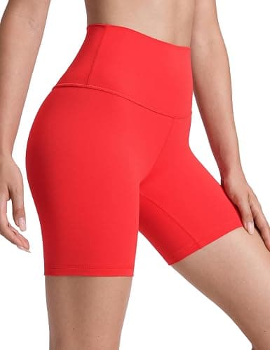 CRZ YOGA Butterluxe Biker Shorts 6" | Extremely Soft, Gentle Compression, Yoga, High Waisted, for Women - Image 1