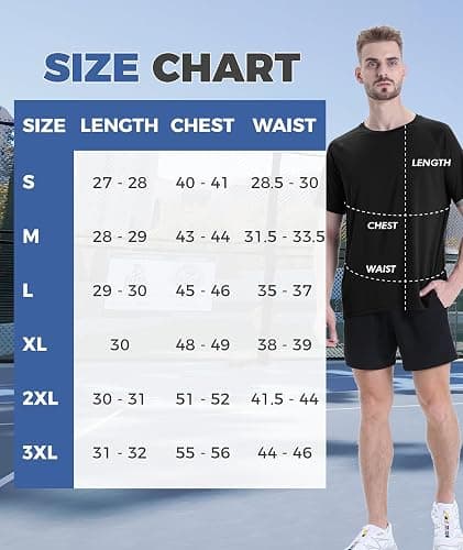 Workout Mens Shirts - Black Dry Fit Gym Short Sleeve Moisture Wicking T Shirts for Running Athletic Casual Work - 1-black - Large thumbnail 5