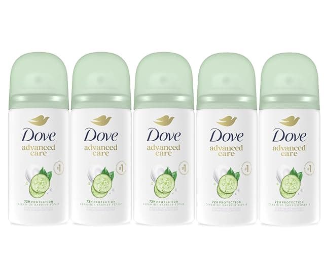 Dove Advanced Care Cool Essentials Antiperspirant Deodorant Dry Spray 1 oz Travel Size, Mini, 72 Hour Protection.(Pack of 18) thumbnail 9