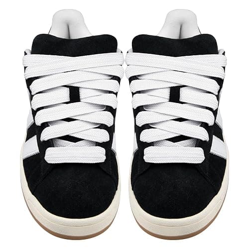 Endoto Fat Shoelaces for Adidas Campus 00s,16MM Chunky Thick Flat Wide Jumbo Shoe Laces Replacement Laces for Sneaker shoes thumbnail 4
