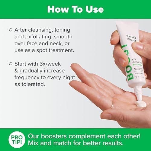 Paula's Choice BOOST 10% Azelaic Acid Booster Cream Gel Face Serum with Salicylic Acid, Oil-Free Skin Brightening Serum for Face, Fragrance-Free - 1 Ounce (Pack of 1) thumbnail 3