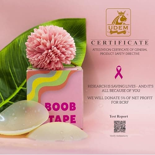 GAKI Store Boob Tape boobytape for breast lift - Trans & Invisible Skin Tape, Backless Bra,S, 2 Nipple Covers Lingerie, Outfits Shape Tape, Sticky Bra Push Up Bob breast enhancement thumbnail 6