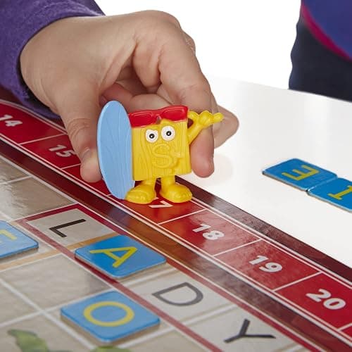 Hasbro Gaming Scrabble Junior Board Game | 2-4 Players | Family Educational Word Games for Kids | Back to School Gifts for Classroom | Ages 5+ thumbnail 2