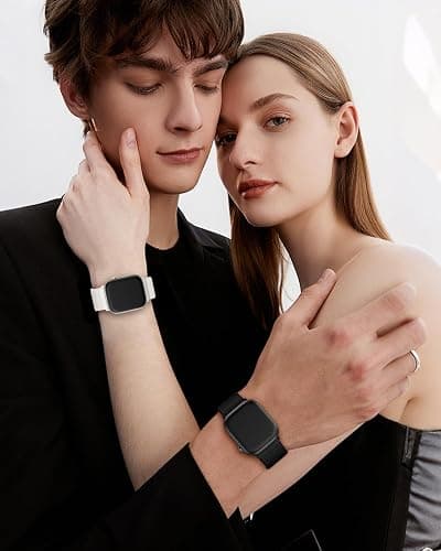 Nylon Loop Sport Band Compatible with Apple Watch Bands 38mm 40mm 41mm 42mm for Women Men, Replacement Wrist Straps for iWatch Se, Series 11 10 9 8 7, Breathable, Soft Band Ideal for Outdoor thumbnail 6