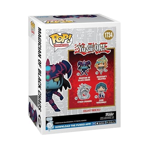 Funko POP! Animation: Yu-Gi-Oh! - Magician of Black Chaos | Official Anime Merch - Collectable Vinyl Figurine for Shelf Display - Birthday Gift Idea for Fans and Collectors thumbnail 3