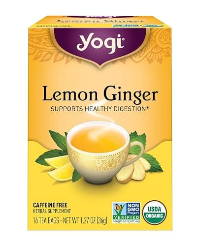 Yogi Tea Lemon Ginger Tea Bags, 16 ct - Image 1