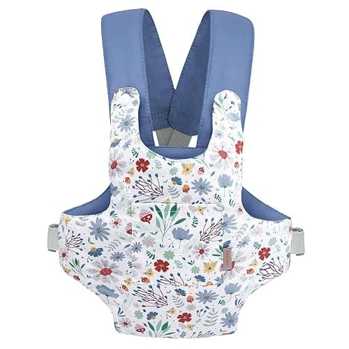 GAGAKU Baby Doll Carrier for Kids Toy Baby Carrier for Dolls Accessories Doll Carriers – Blue (Pinecones) thumbnail 3