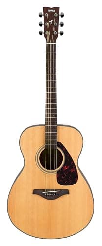 Yamaha FS800J Small Body Solid Top Acoustic Guitar, Natural, Concert - Image 1