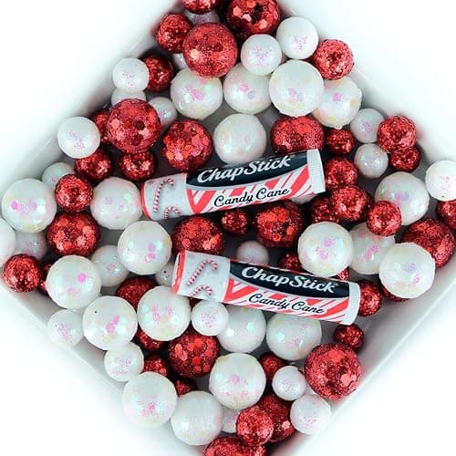 ChapStick Bulk Lip Balm, Candy Cane, 12-Pack – Fresh & Minty Lip Moisturizer, Stocking Stuffer, 0.15 Oz Ea thumbnail 5