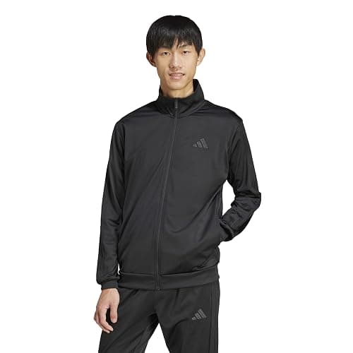 adidas Men's 3-Stripes Tricot Track Top - Image 1