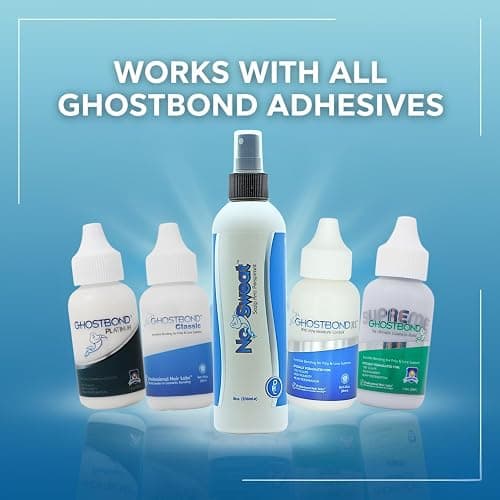 Professional Hair Labs No Sweat Scalp Antiperspirant - Prevents Oil & Sweat for Secure Wig Adhesive Bond, Works with All Lace Wig Adhesives - 8oz thumbnail 4