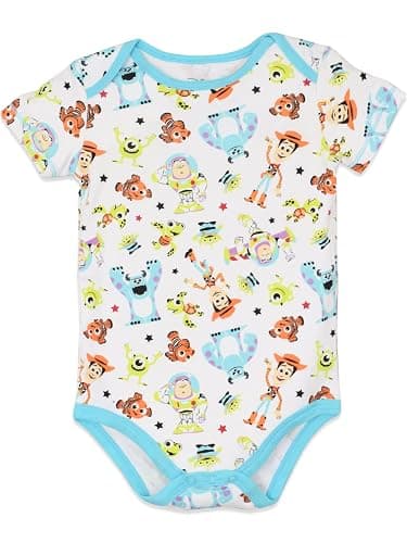 Disney Baby 5 Pack Bodysuits Newborn to Infant Sizes (Newborn - 24 Months) thumbnail 6