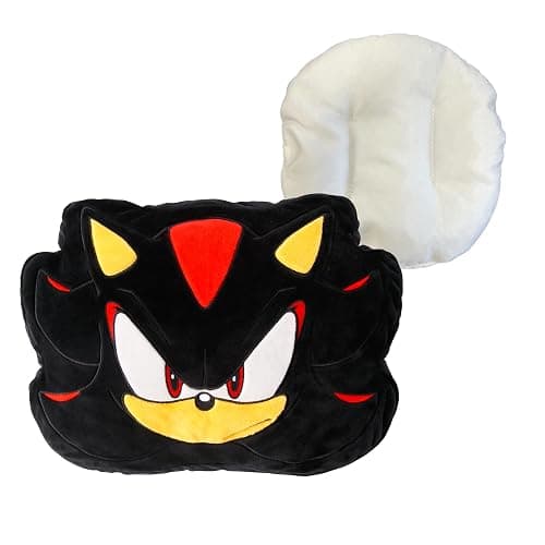 Mighty Mojo Shadow Pouch Pal -10”- Heatable & Cooling Plush Pillow with All-Natural Seed Pouch | Microwavable Comfort for Toddlers | Huggable, Ready for Kids & Fans | from Sonic The Hedgehog thumbnail 3