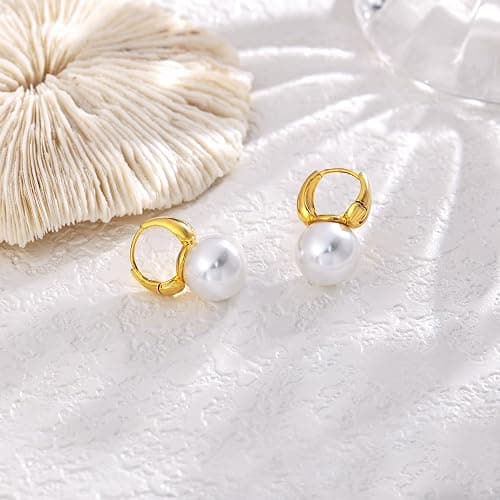amazon pearl earrings thumbnail 9