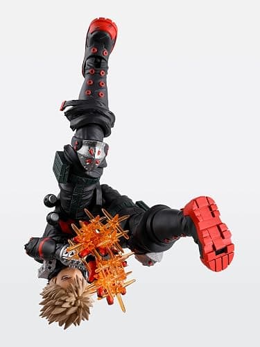 TAMASHII NATIONS - My Hero Academia - Katsuki Bakugo -The Beginning- S.H.Figuarts Action Figure | My Hero Academia 6 Inch Action Figure S.H. Figuarts - Katsuki Bakugo The Beginning thumbnail 8