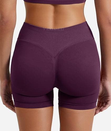 YEOREO SoftHue Women Workout Gym Impact Shorts Hidden Scrunch Butt Lifting 2.5"/3.6"/4.5"/6" Seamless Shorts thumbnail 3
