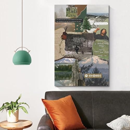 CZOURPVU Noah Kahan Poster Music Poster Album Poster Poster Art Decor Painting Aesthetic Wall Art Canvas for Bedroom Decor 16x24inch(40x60cm) Style-2 thumbnail 4