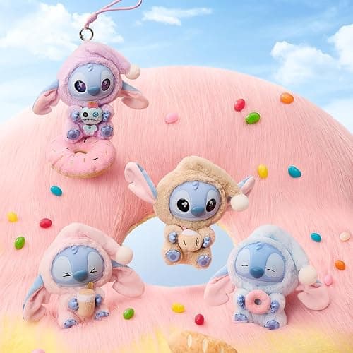 MINISO Disney Stitch Eat Something Before Sleep Collection Vinyl Plush Toy Surprise Box Figure Model Random Design Blind Box Toy Collectible Toy for Home Decor Birthday Gifts (Random One Figure) thumbnail 4