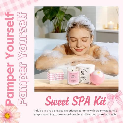 Gifts for Teenage Girls, Teen Girl Gifts Trendy Stuff, Birthday Gifts Preppy Valentines Day Gift for Teen Girls Coquette Cute Set for Girly Tween 12-14 Sweet 16-18 Daughter Sister Niece Friend Pink thumbnail 6