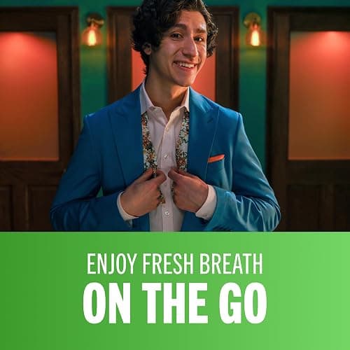 TheraBreath Fresh Breath Chewing Gum with ZINC, Citrus Mint Flavor, 10 Count (Pack of 6) thumbnail 5