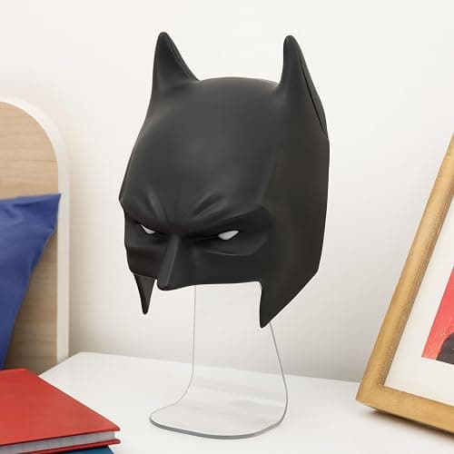 Paladone Batman Mask Light, Wall Mountable or Freestanding LED Lamp, Officially Licensed DC Comics Merchandise for Bedrooms, Man Caves, Home and Collectors thumbnail 2