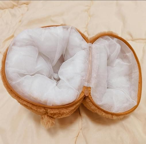 Karoeiwa Cute Taiyaki Cat Plush Pillow Small Size 11.8 inch Kitten Inside Fish 2 in 1 Kitty Stuffed Animal Ultra Soft Plushies Toys Gifts for Kids Girlfriend Orange thumbnail 7