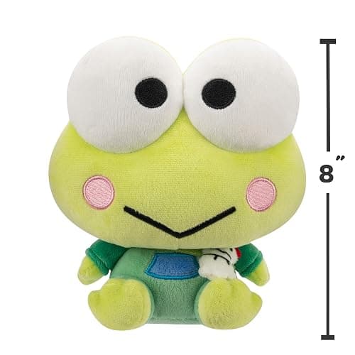 Jazwares Hello Kitty and Friends, Keroppi Series 1 Plush - Hoodie Fashion and Bestie Accessory - Officially Licensed Sanrio Product from thumbnail 3