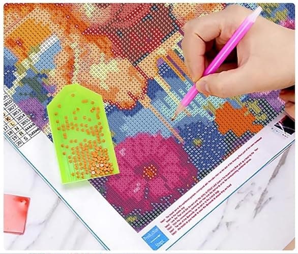 CXYQLC DIY 5D Diamond Painting Kits for Adults Diamond Art Exquisite Sports Car Diamond Painting Full Drill Crystal Rhinestone Embroidery Craft Kits for Home Wall Decor Gifts 11.8x11.8inch thumbnail 6