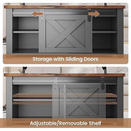 SEDETA 31.5" Lift Top Coffee Table with Storage, Square Coffee Tables for Living Room, Farmhouse Coffee Table with Large Hidden Storage Compartment and Adjustable Shelves, Black thumbnail 8
