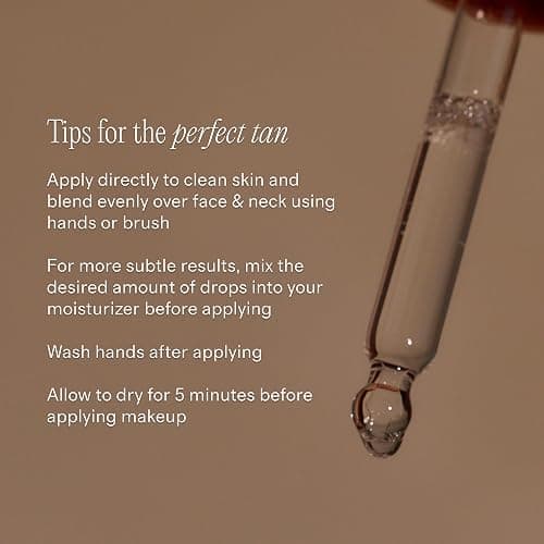 + Lux Unfiltered N°12 Sun Struck Bronzing Face Tanning Drops - Gradual Self Tanner - Natural Glow, Streak-Free, Fragrance Free - Hyaluronic Acid & Vitamin E - Vegan & Cruelty Free - Classic thumbnail 7