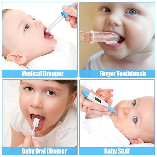 Baby Healthcare and Grooming Kit for Newborn Kids, 24PCS Upgraded Safety Baby Care Kit, Newborn Nursery Health Care Set, Baby Care Products thumbnail 4