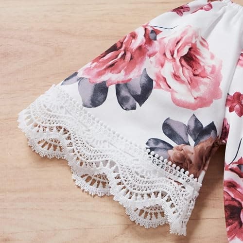 Aoswep - Pretty Floral Printed Baby Romper thumbnail 4