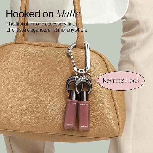ENTROPY Makeup Matte Lip Tint – Soft Blur Line/Lightweight Velvet Matte Lip Tint, Soft Focus Finish, Natural MLBB Color, Long Lasting Lip Color - Bronze Gem (Deep Brown Smoky) | soft blur lip tint, velvet matte finish, lightweight lip tint thumbnail 3