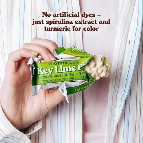 Barebells Protein Bars Key Lime Pie - 12 bars, 20g High Protein Treats - White Chocolate Nutrition Bar with 1g Total Sugars - On-The-Go Breakfast or Post-Workout Snack thumbnail 4