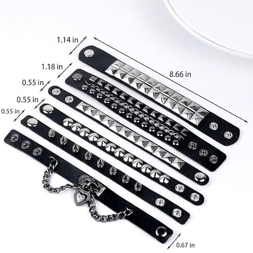 studded cuffs thumbnail 2