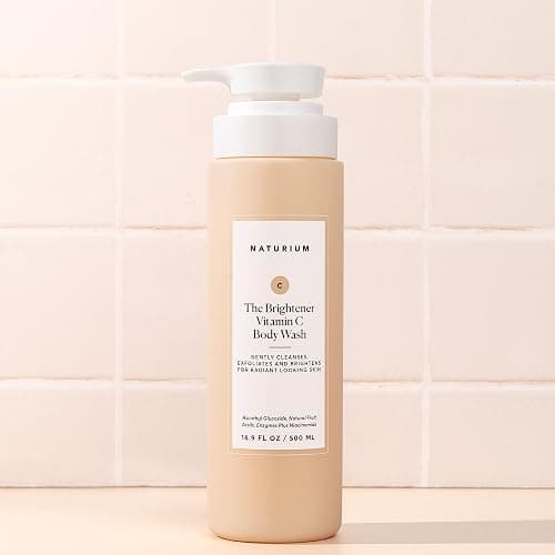 Naturium The Brightener Vitamin C Body Wash, Gentle Cleanser for Smoother-Looking Skin, Removes Dirt, Oil & Other Impurities, 16.9 oz thumbnail 5