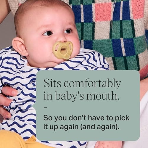 Tommee Tippee Ultra-Light Silicone Pacifier, 18-36 Months, Symmetrical One-Piece Design, BPA-Free Silicone Binkies, Blue/Orange/Green, Pack of 4 thumbnail 6