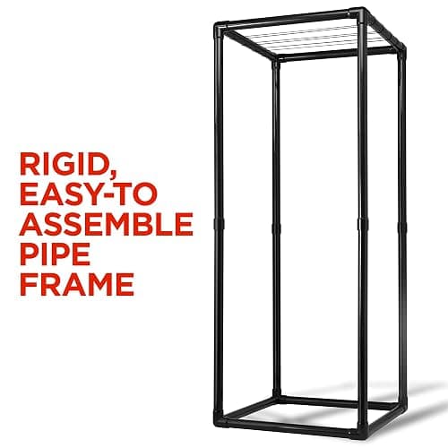 Snap Studio Ultimate Vocal Booth | Portable Sound Booth for Recording Echo-Free Vocals | 360 Reverb Stand-In Isolation Shield | Pro-Sound Blankets | Recommended by Rolling Stone - Black thumbnail 6