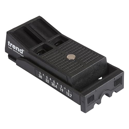 Trend Twin Pocket Hole Jig with HSS Drill Bit & Depth Setting Collar, Square Drive Bit & Pocket Hole Screws Selection, PH/JIG/C thumbnail 4