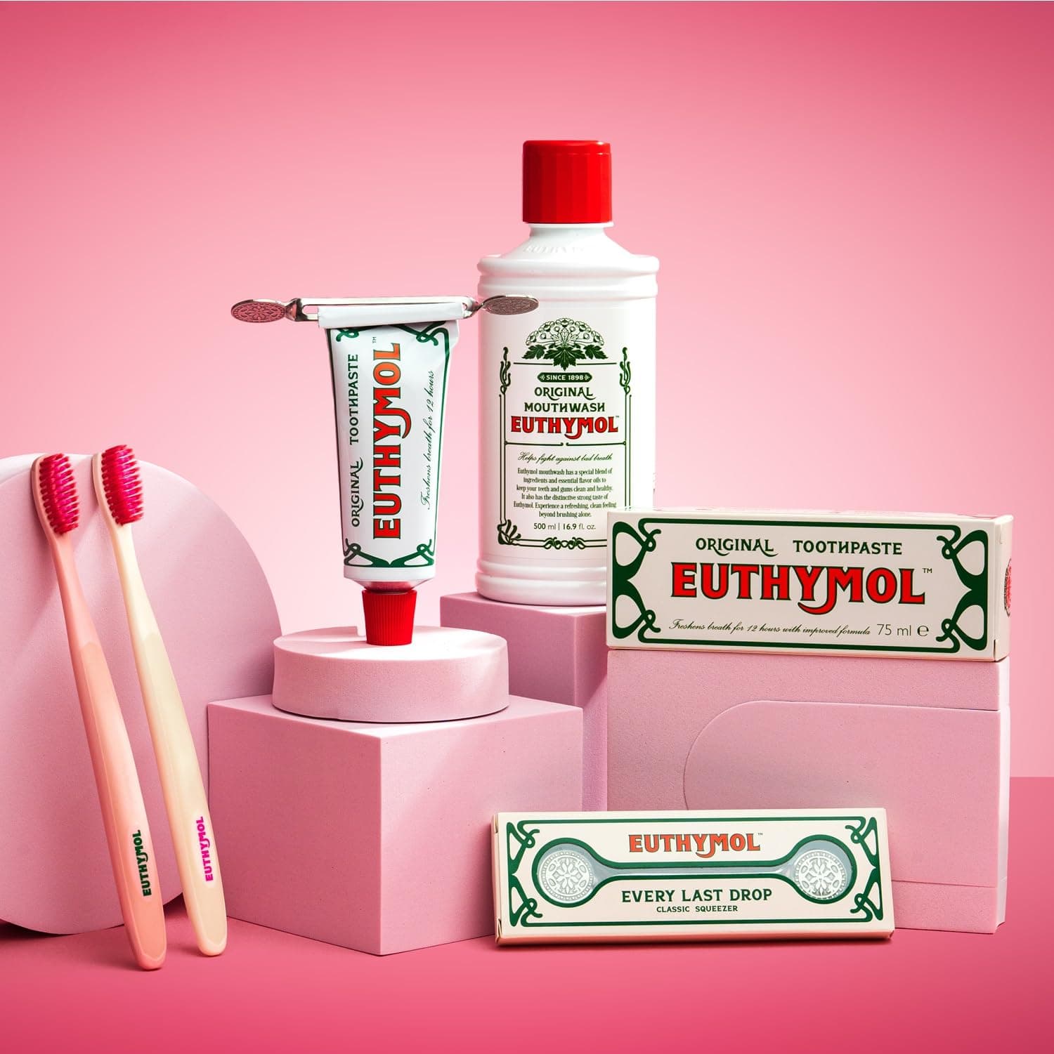 Euthymol 75ml x 3 whitening toothpaste for fresh breath and clean teeth thumbnail 2