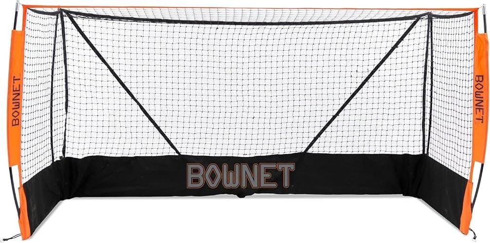 Bownet Youth Field Hockey Goal, Portable Hockey Net with Carrying Bag (4' x 8') - Image 1