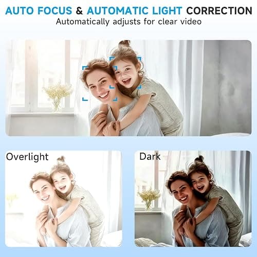 AOC 4k Webcam for PC with Microphone, Computer Camera with Noise Cancellation, Privacy Cover, 99° FOV, Plug & Play USB Webcam for Streaming, Conferencing, Zoom, Skype, Facetime, Laptop, PC, Skype thumbnail 3