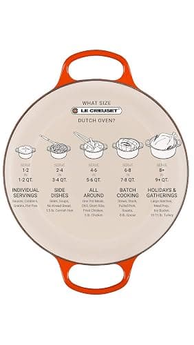 Le Creuset Enameled Cast Iron Signature Round Dutch Oven, 5.5 qt., Garnet thumbnail 8