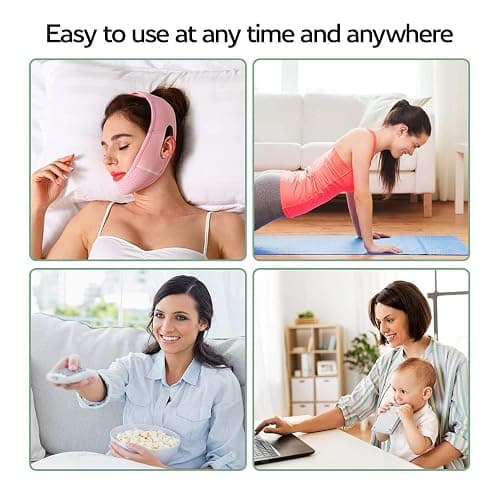 ParaFaciem Reusable V Line Mask Facial Slimming Strap Double Chin Reducer Chin Up Mask Face Lifting Belt V Shaped Slimming Face Mask thumbnail 3
