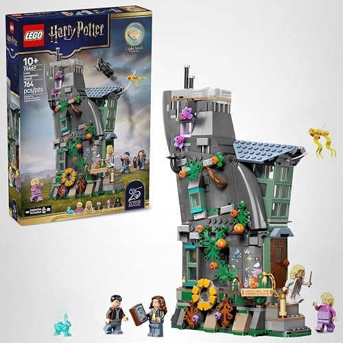 LEGO Harry Potter Luna Lovegood’s House Building Toy for Girls & Boys - Pretend Play & Display Book Shelf or Bedroom Decor for Kids, Ages 10+ - W/Luna's Hare Patronus - Gift Idea for Birthdays - 76467 thumbnail 7