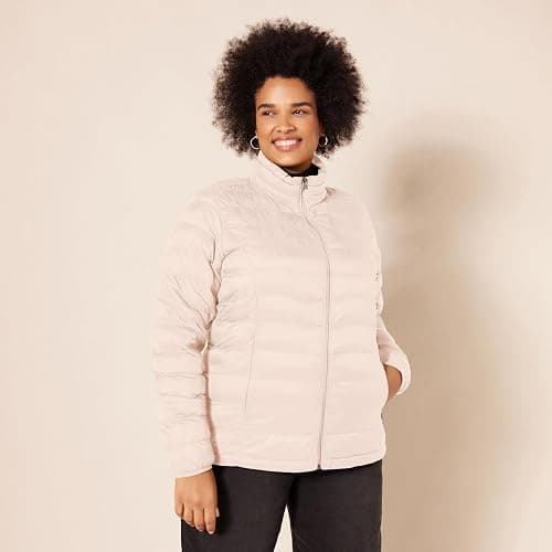 Amazon Essentials Women's Lightweight Long-Sleeve Water-Resistant Packable Puffer Jacket (Available in Plus Size) thumbnail 6
