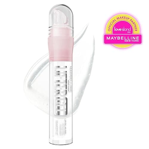 MAYBELLINE Lifter Oil-in-Gel Lip Gloss for Glassy, Bouncy Shine, Hydrating, Tinted Lip Balm and Moisturizer with Hyaluronic Acid and Passionfruit Oil, Mintini (Crystal Clear) thumbnail 2