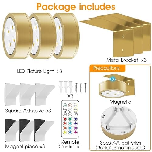 Dorm picture light 3 pack  thumbnail 6