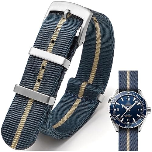 Nizonlaie Military Ballistic Nylon Watch Band Heavy Buckle 18mm 20mm 22mm 24mm Thick G10 Premium Nylon Watch Bands Smart Watch Replacement Band Strap for Men Women - Image 1
