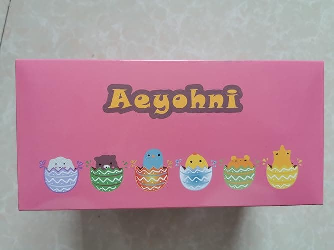 Aeyohni Fidget Toys 50pcs for Kids Party Favors Mochi Squishy Toy Bulk Birthday Gift Stress Relief Kawaii Mini Squishy Animals Classroom Prizes School Gift Easter Valentine's Day thumbnail 8